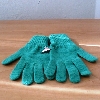 guanti lana verde