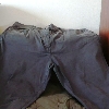 pantaloni tessuto grigio scuro tg. 48