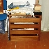 cassettiera in legno