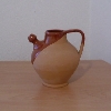 caraffa in terracotta bicolore